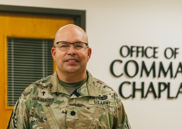Chaplain strengthens ASC through compassionate service