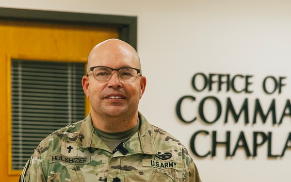 Chaplain strengthens ASC through compassionate service