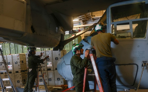 USS Iwo Jima Conducts Flight Operations