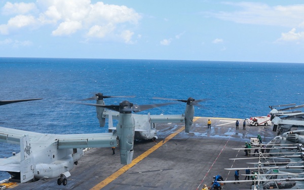 USS Iwo Jima Conducts Flight Operations