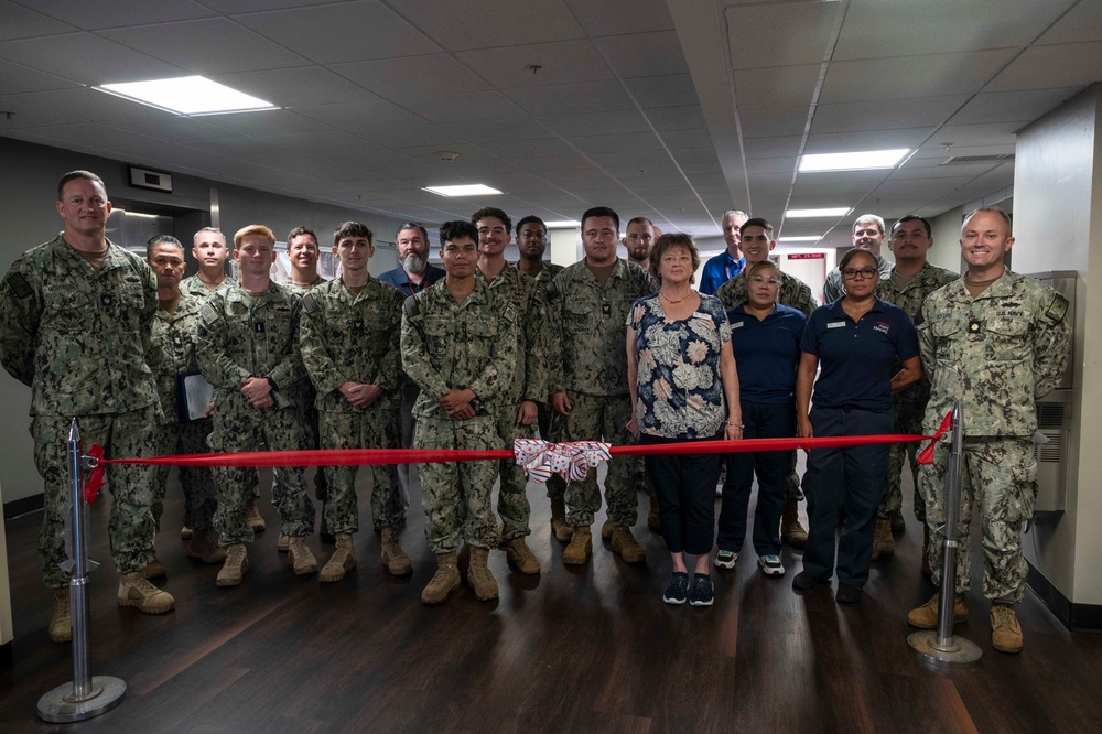 NCBC Gulfport Holds Ribbon Cutting for Lakeside Barracks