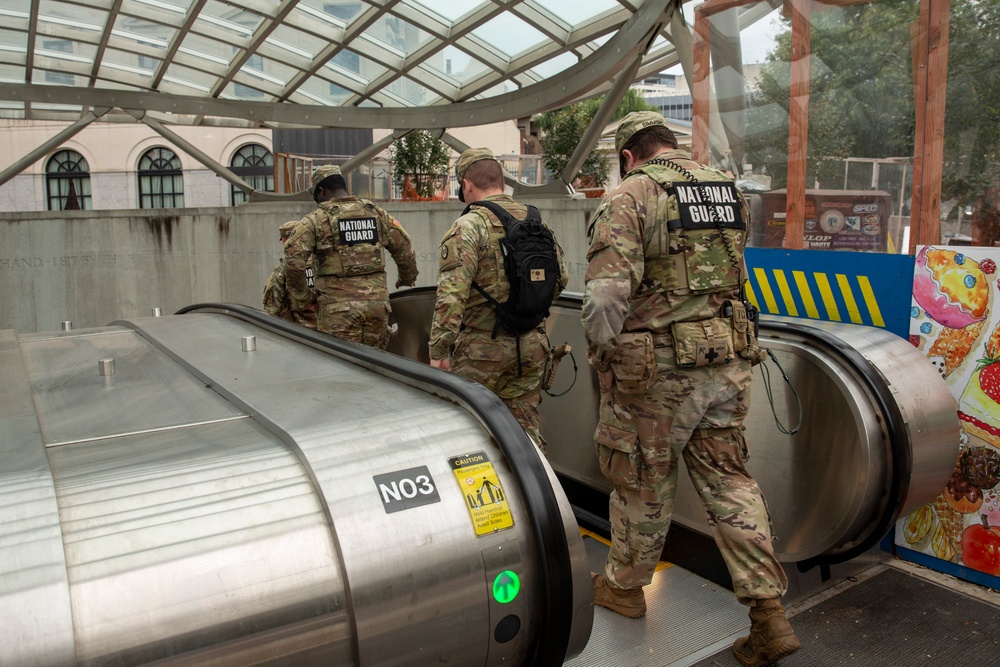 S.C. National Guard Soldiers Take Part in Patrols in the District of Columbia S.C. National Guard Soldiers Take Part in Patrols in the District of Columbia