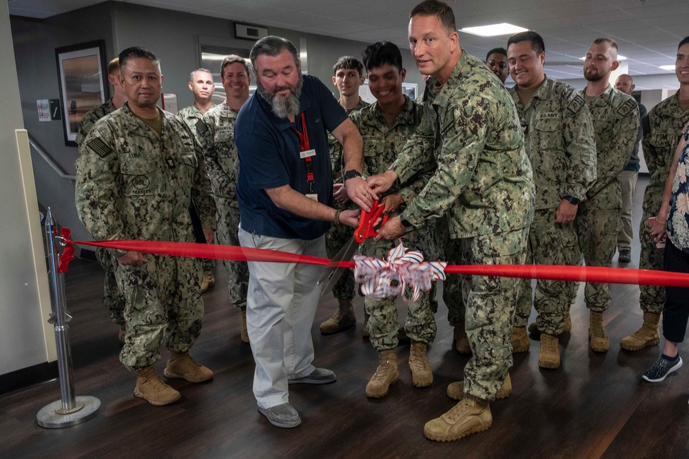 NCBC Gulfport Holds Ribbon Cutting for Lakeside Barracks