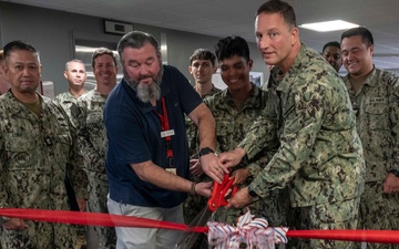 NCBC Gulfport Holds Ribbon Cutting for Lakeside Barracks