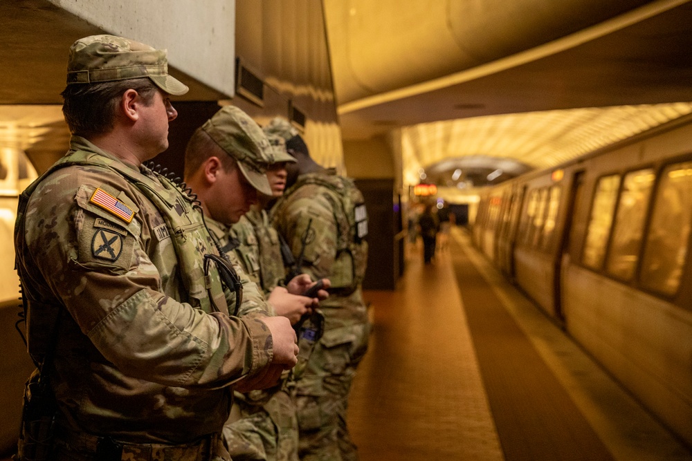 S.C. National Guard Soldiers Take Part in Patrols in the District of Columbia S.C. National Guard Soldiers Take Part in Patrols in the District of Columbia