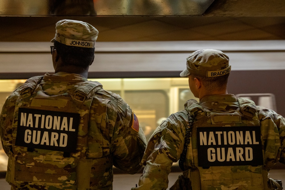 S.C. National Guard Soldiers Take Part in Patrols in the District of Columbia S.C. National Guard Soldiers Take Part in Patrols in the District of Columbia