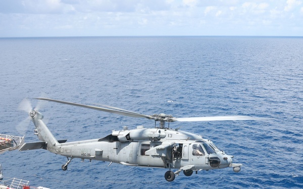 USS Iwo Jima Conducts Flight Operations