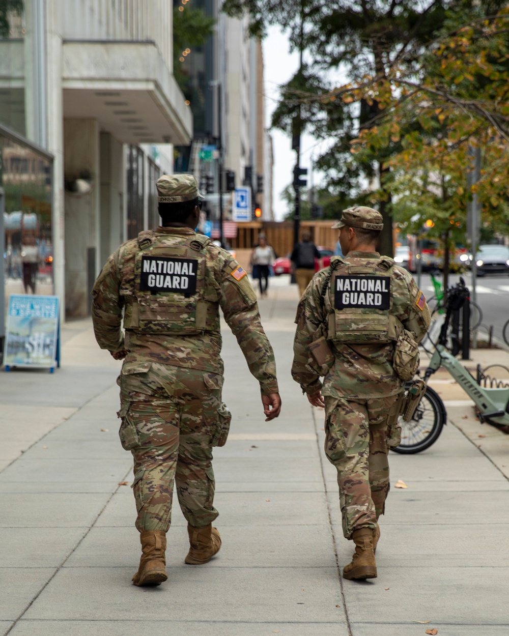 S.C. National Guard Soldiers Take Part in Patrols in the District of Columbia S.C. National Guard Soldiers Take Part in Patrols in the District of Columbia