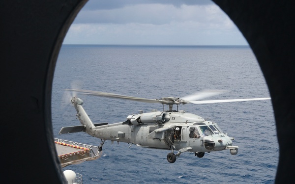 USS Iwo Jima Conducts Flight Operations