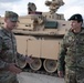 British Brig. Gen. Andrew Ridland, 1st Armored Division, Deputy Commanding General Visits Camp Tapa, Estonia