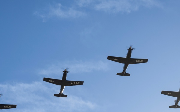 Col Peter Lee Presides Over BMT Graduation