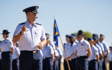 Col Peter Lee Presides Over BMT Graduation
