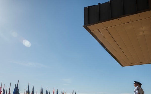 Col Peter Lee Presides Over BMT Graduation