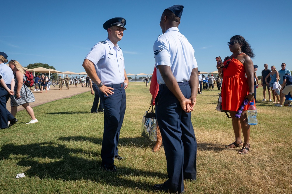 Col Peter Lee Presides Over BMT Graduation