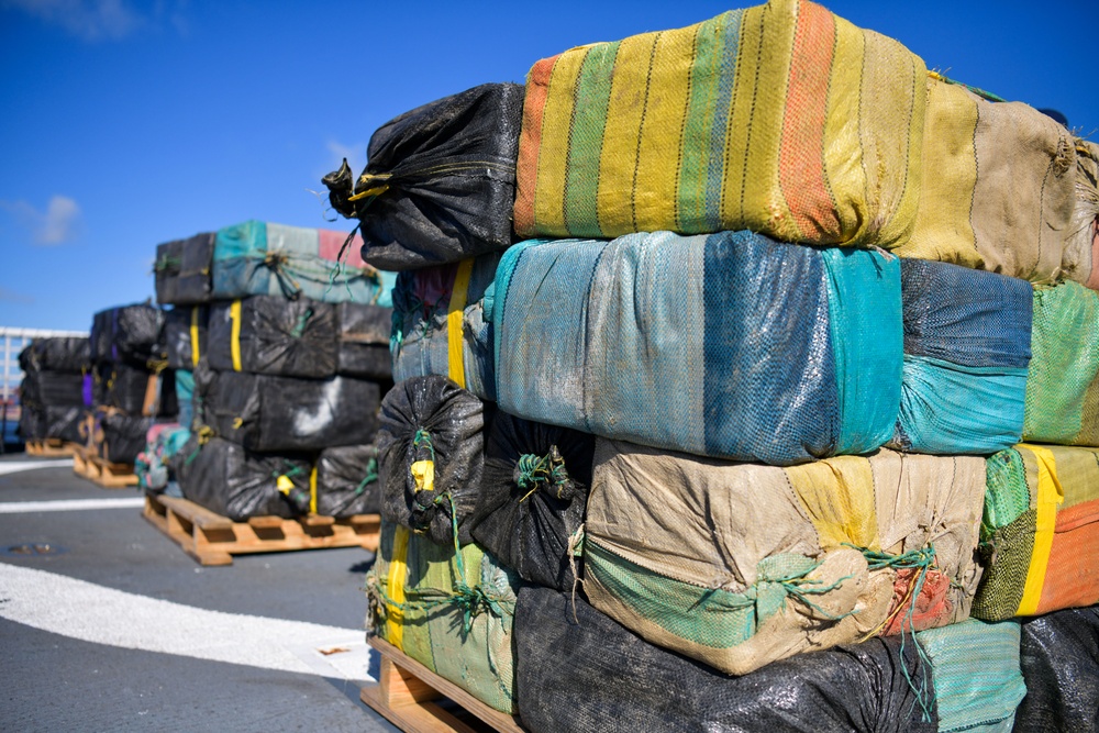 Coast Guard offloads nearly $94.5 million in illegal narcotics in Fort Lauderdale from Operation Pacific Viper