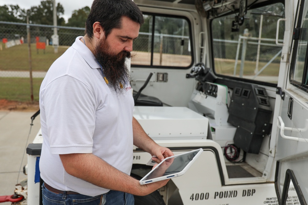 Marine Depot Maintenance Command Demonstrates Prototype Autonomous Vehicle System to Improve Efficiency, Productivity, and Safety