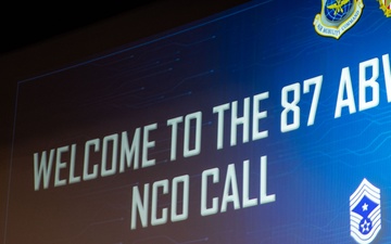 87 ABW Command Chief hosts NCO call