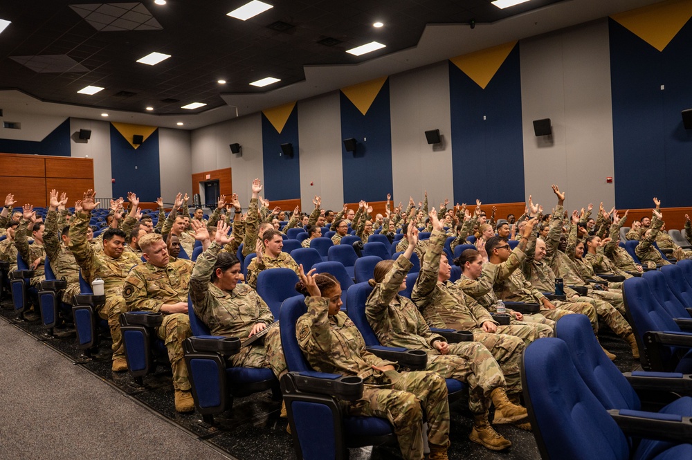 87 ABW Command Chief hosts NCO call