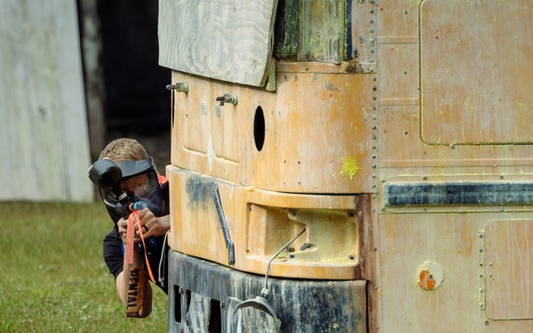 Paintball across the Depot