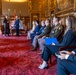 Croatian President Zoran Milanović visits with Minnesota Governor Tim Walz