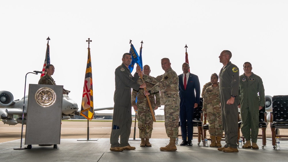 Maryland Air National Guard hosts inactivation ceremony before departure of final A-10s