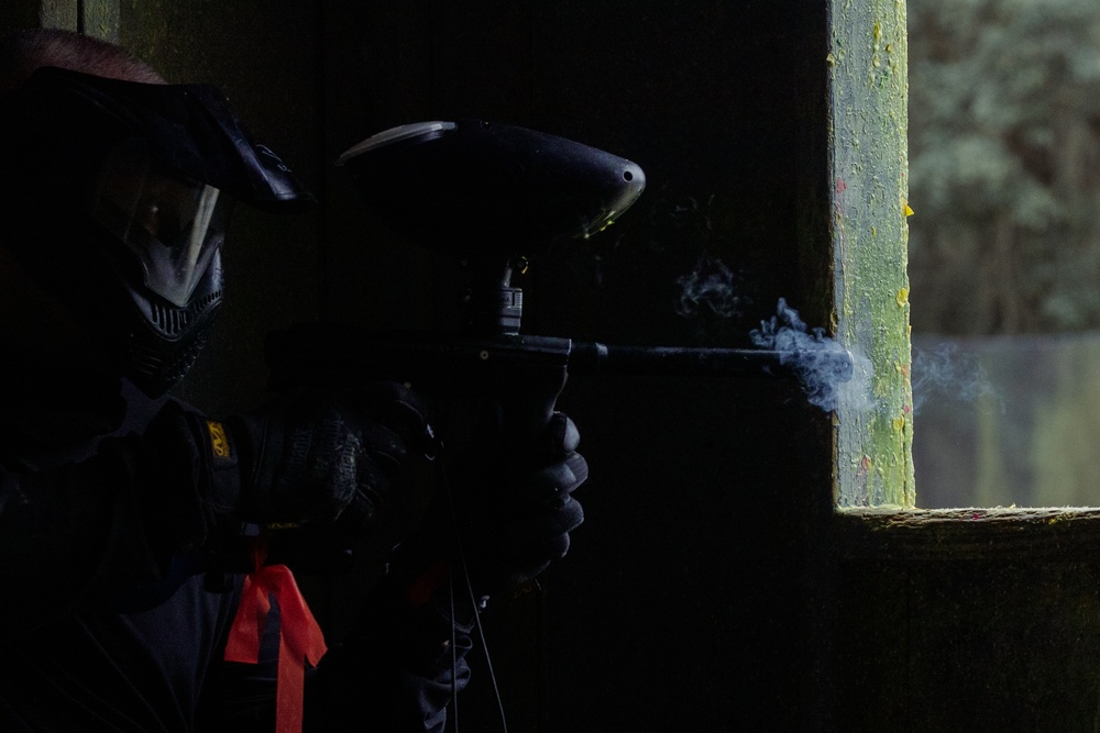 Paintball across the Depot