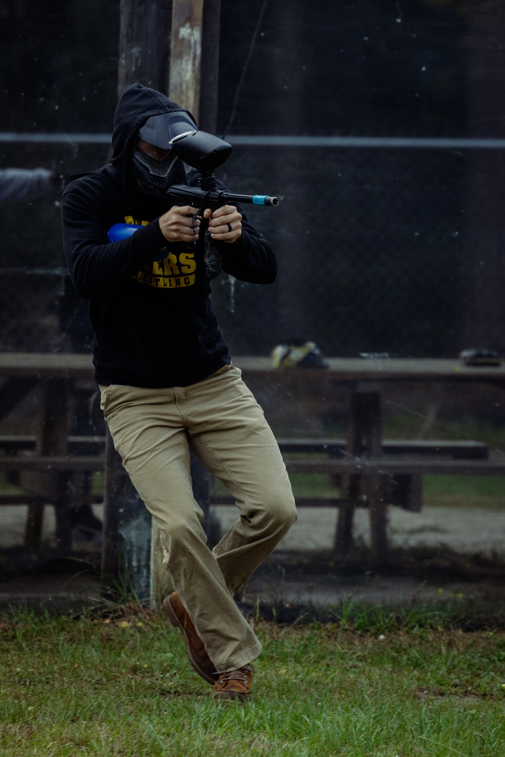 Paintball across the Depot