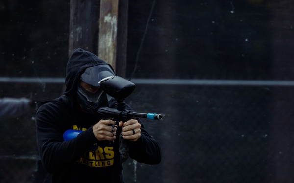 Paintball across the Depot