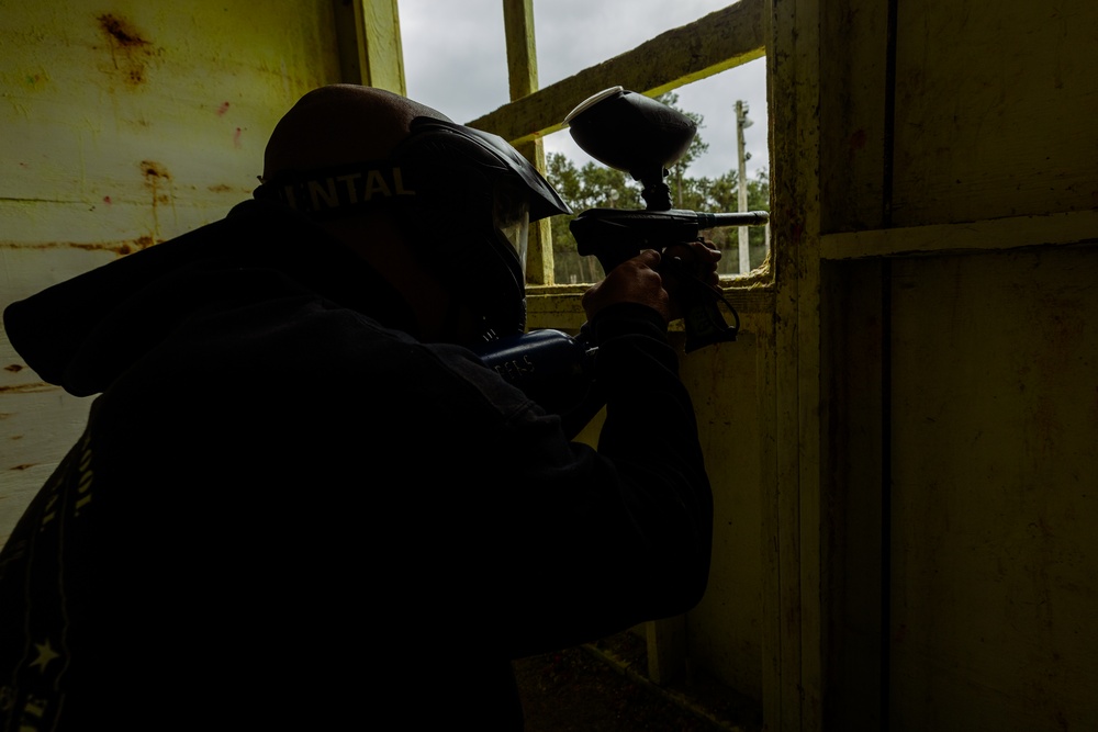 Paintball across the Depot
