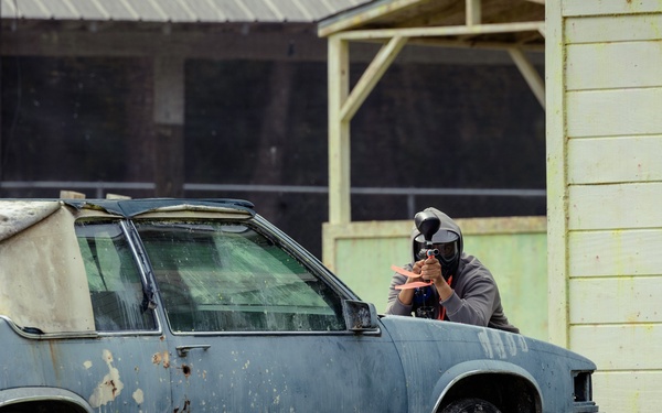 Paintball across the Depot
