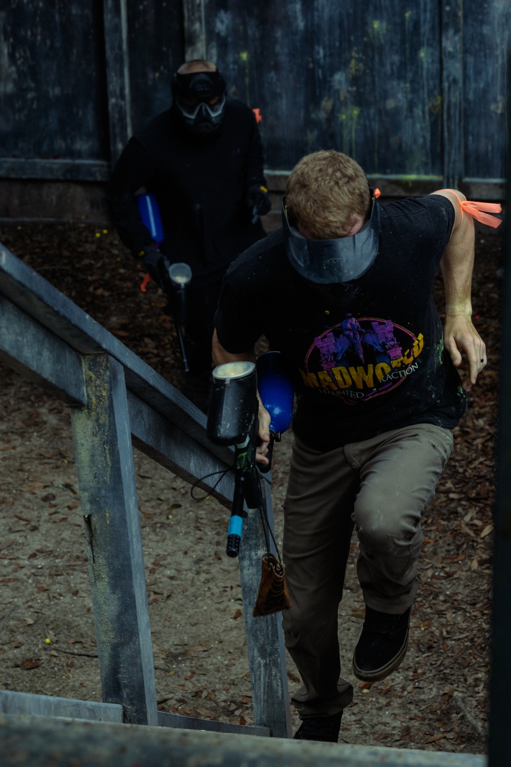 Paintball across the Depot