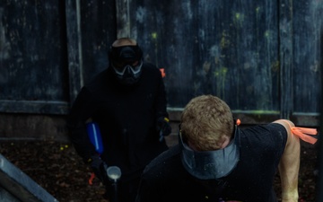 Paintball across the Depot