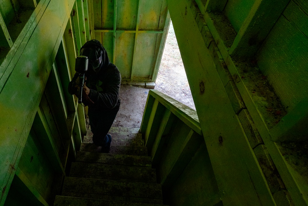 Paintball across the Depot