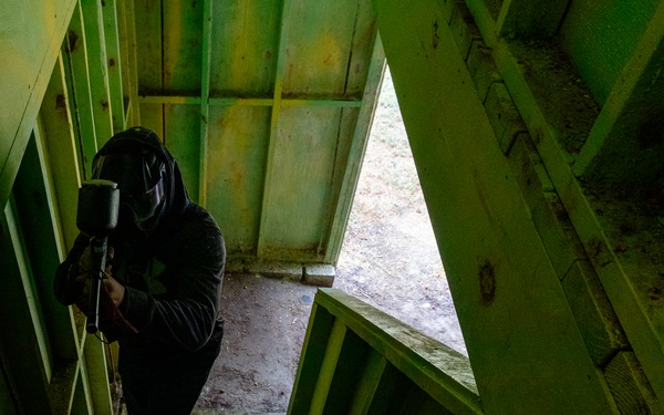 Paintball across the Depot