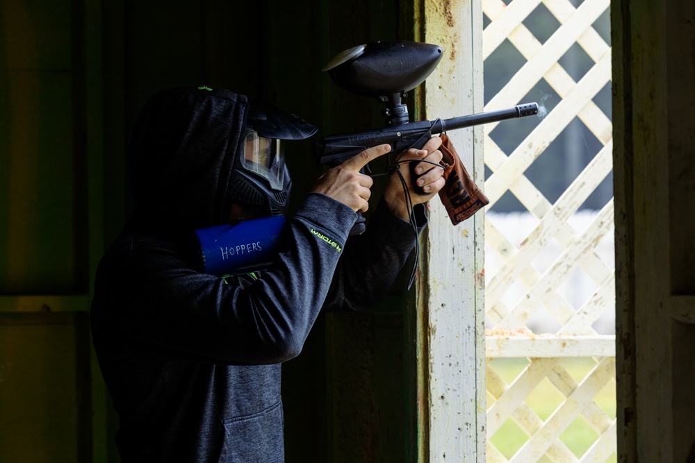 Paintball across the Depot