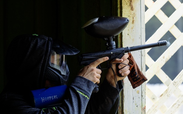 Paintball across the Depot