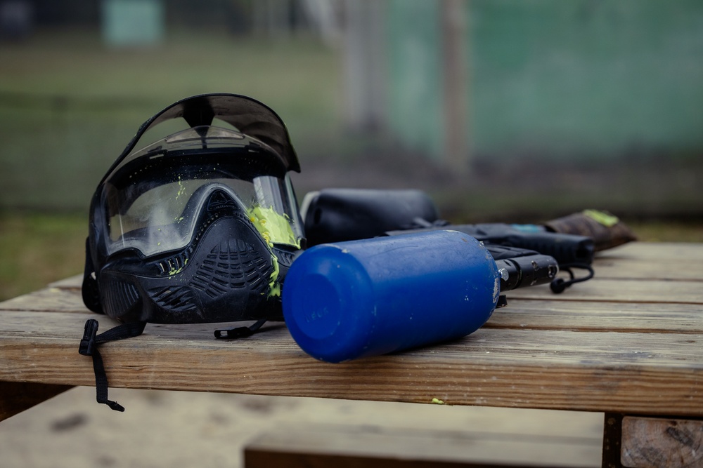 Paintball across the Depot