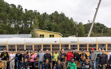 Paintball across the Depot