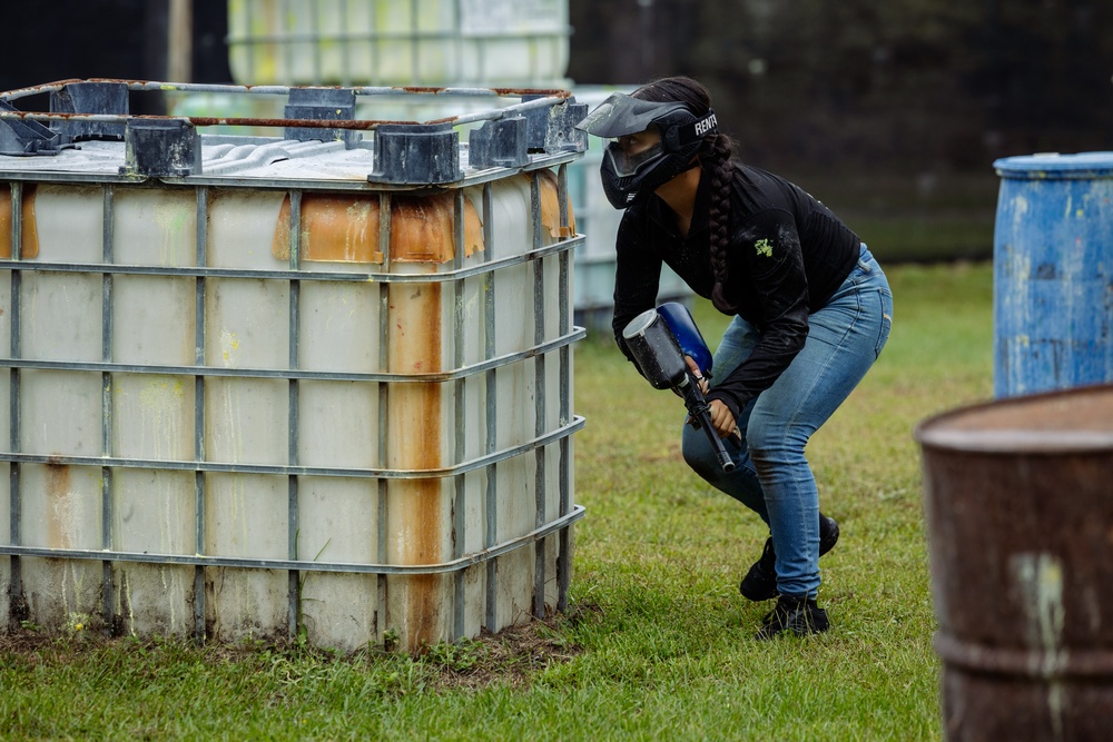 Paintball across the Depot