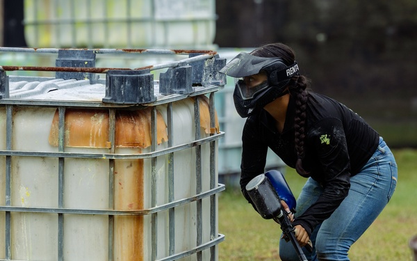 Paintball across the Depot