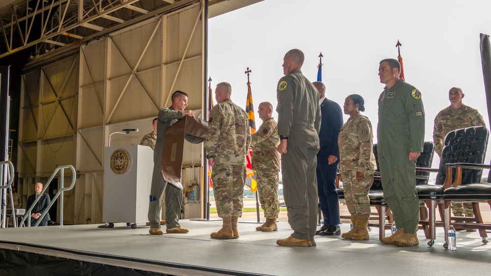 Maryland Air National Guard hosts inactivation ceremony before departure of final A-10s
