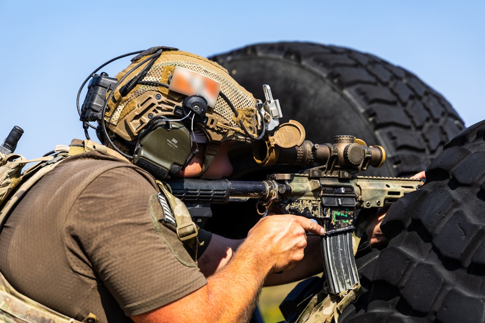 Green Beret Live Fire Exercise