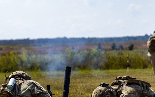 Green Beret Mortar Training