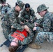 Marines and Sailors with CLB-7 and 1st Med Bn participate in a FEX