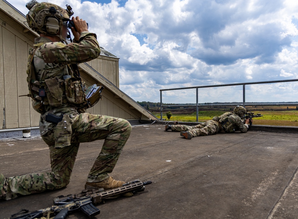 Green Beret Mortar Training
