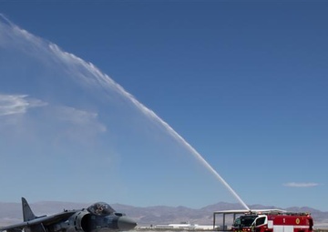 Farewell to the Harrier: VX-31 conducts final sundown flight