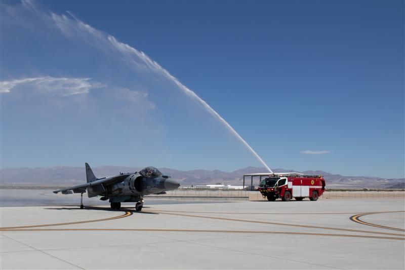 Farewell to the Harrier: VX-31 conducts final sundown flight