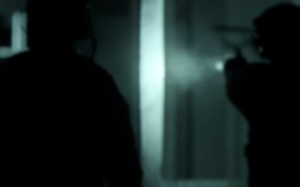 Green Beret Conducts Low-Light Training