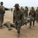Marines and Sailors with CLB-7 and 1st Med Bn participate in a FEX