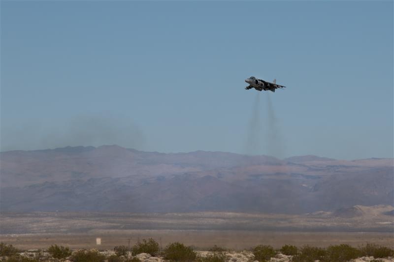 Farewell to the Harrier: VX-31 conducts final sundown flight